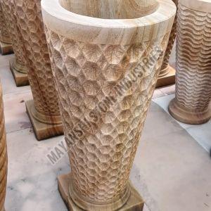 Sandstone Garden Flower Pot
