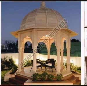 Hand Carved Sandstone Royal Gazebo