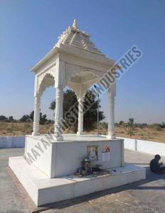 White Sandstone Outdoor Gazebo