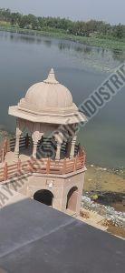 Premium Natural Sandstone Terrace Gazebo