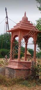 Traditional Indian Sandstone Courtyard Gazebo