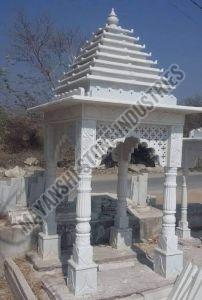 White Sandstone Outdoor Gazebo