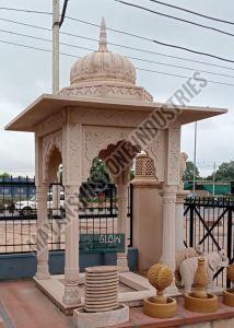 Traditional Indian Sandstone Courtyard Gazebo