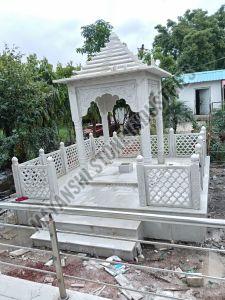 White Sandstone Outdoor Gazebo