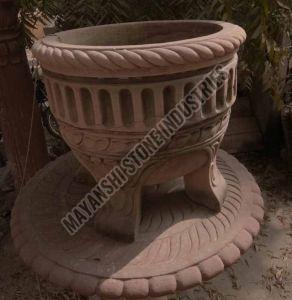 Outdoor Decorative Stone Planter