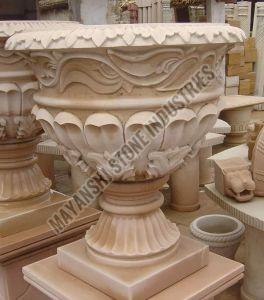 Outdoor Decorative Stone Planter