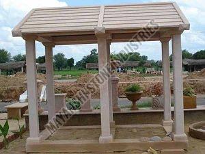 Pink Sand Stone Pergola