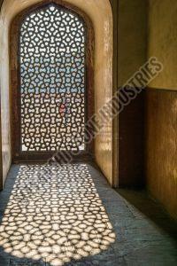 Red Sandstone Decorative Jali