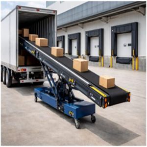 Hydraulic Truck Loading &AMP; Unloading Conveyor