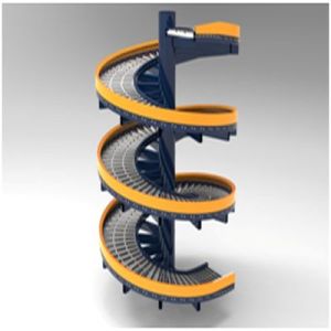 Spiral Gravity Free Roller Conveyor