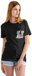 Women Stylish Printed Cotton T Shirt