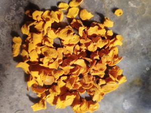 Dried Turmeric Chips