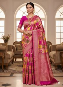 Banarasi Lichi Silk Saree