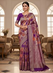 Lichi Banarasi Silk Saree