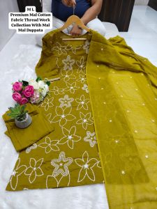 Straight Cut Cotton Kurti Pant Set