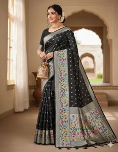 Traditional Printed Paithani Saree