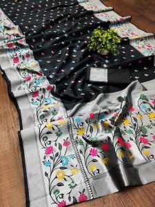 Traditional Printed Paithani Saree