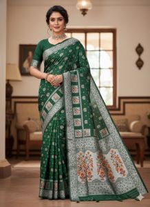 Paithani Saree with Meenakari Work