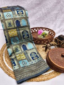 Designer Lichi Banarasi Saree