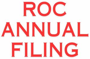 ROC Annual Filing Service