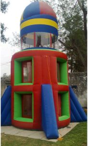 Inflatable Pressure Rocket