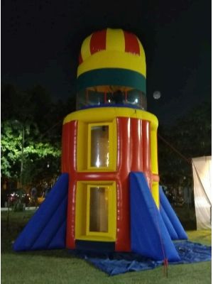 Inflatable Pressure Rocket