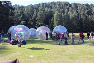 PVC Inflatable Zorbing Ball