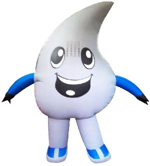 Nylon Inflatable Walking Cartoon Character