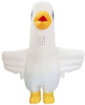 Nylon Inflatable Walking Cartoon Character