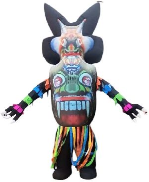 Nylon Inflatable Walking Cartoon Character