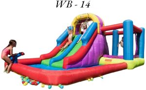 PVC Inflatable Water Slide