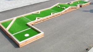Outdoor Mini Golf Course