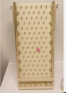 Wooden Plinko Board Game