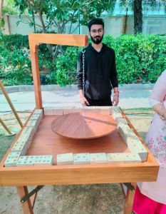 Wooden Thrillride Block The Balance Indoor Game