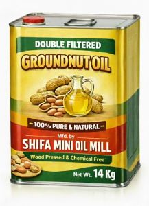 Double Filtered Groundnut Oil