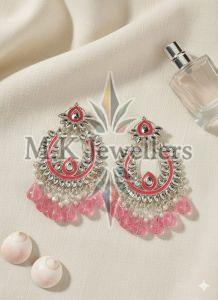 Ladies Deep Chestnut Designer Drop Earrings