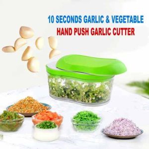 Hand Push Plastic Vegetable Chopper