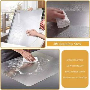 Small Stainless Steel Counter Top Chopping Board