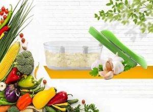 Hand Push Plastic Vegetable Chopper