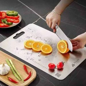 Large Stainless Steel Chopping Board