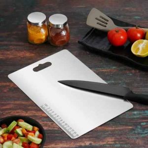 Large Stainless Steel Chopping Board