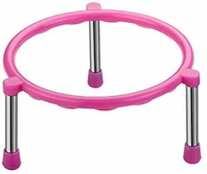 Pink Matka Ring Stand