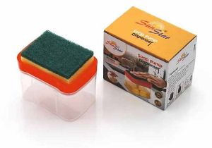 Plastic Sponge Soap Dispenser