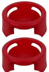 Red Plastic Matka Stand