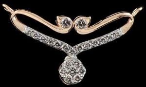 Petite Diamond Curve Mangalsutra