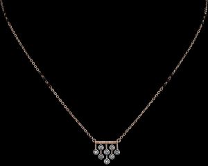Sleek Horizontal Diamond Mangalsutra