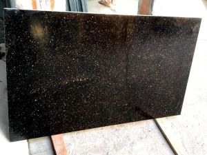 Black Galaxy Granite Slab