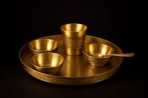 Kansa Bronze Thali Set