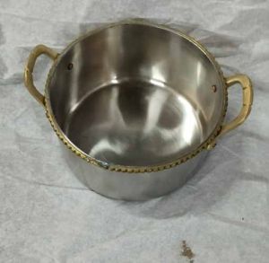 Stainless Steel Round Serving Pan