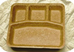 11 Inch 4 Compartment Biodegradable Dinner Plate